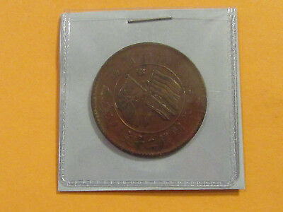 191x CHINA OLD COPPER COIN  Hunan Province 20 cash coin large 98 yrs old - Fresh Stock Dated February 2026