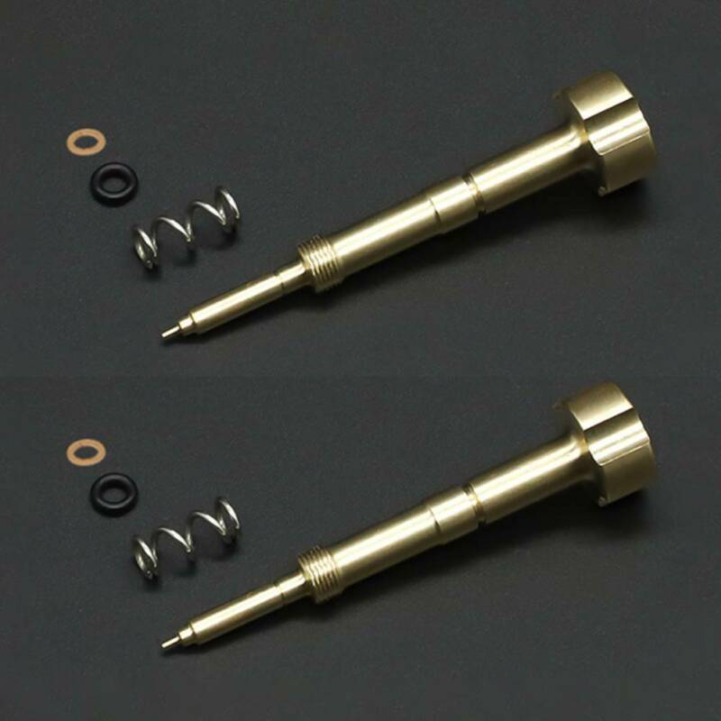 For Yamaha Raptor 660 adjustable fuel air mixture screws UPGRADED BRASS 2001-05 - Fresh Stock Dated February 2026