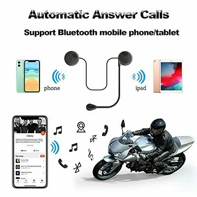 YOVDA Bluetooth Helmet Headset Ultra Thin 0.27 Inch Motorcycle Sports Headset... - Fresh Stock Dated February 2026