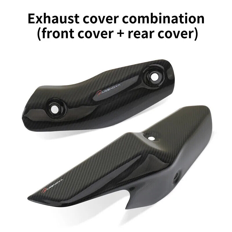 For Kawasaki Ninja ZX4R ZX4RR 2023 2024 Exhaust Heat Shield Cover Anti Scalding - Fresh Stock Dated February 2026
