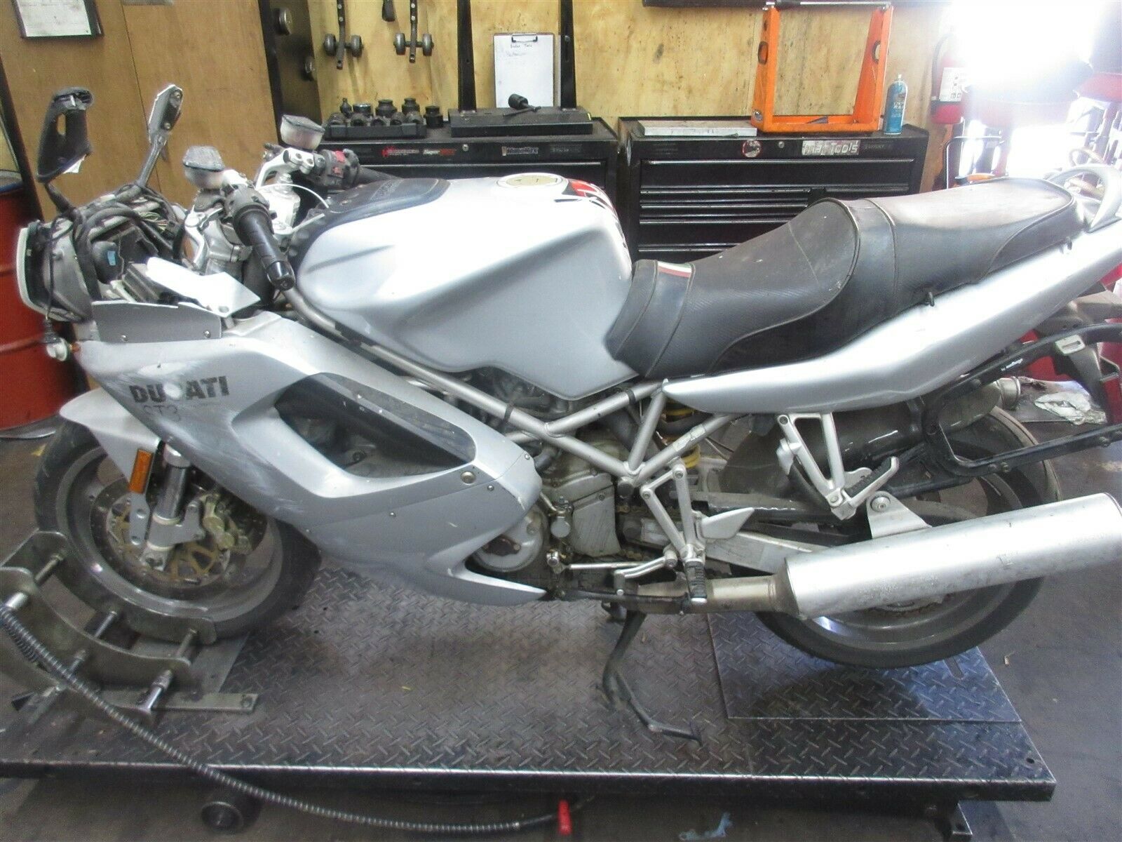 2004 03-06 Ducati ST3 Sport Touring Front Piston Cylinder Barrel Horizontal - Fresh Stock Dated February 2026