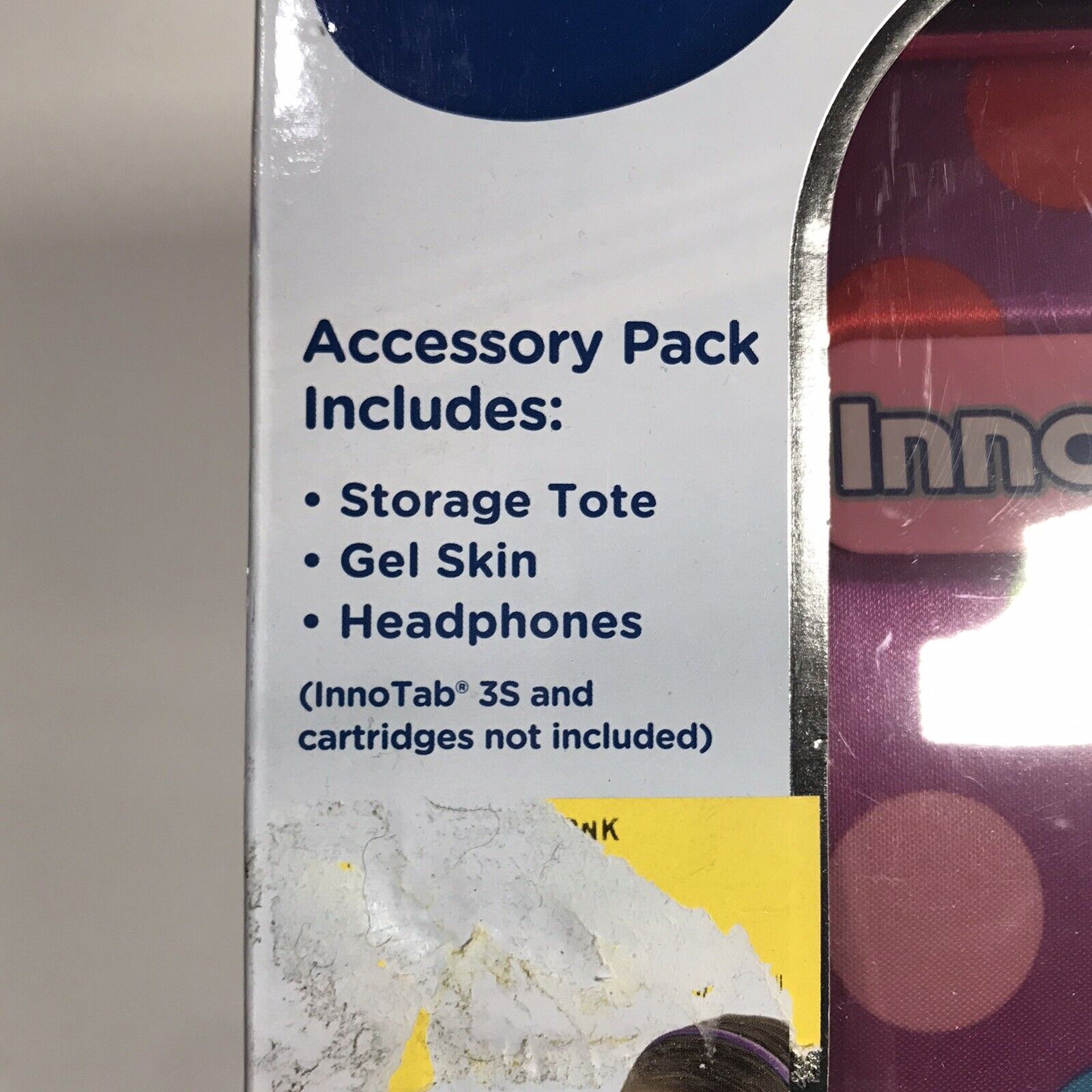 Vtech Innotab 3s Accessory Pack Pink Polka Dot Gel Skin Headphones Storage Tote - Fresh Stock Dated February 2026