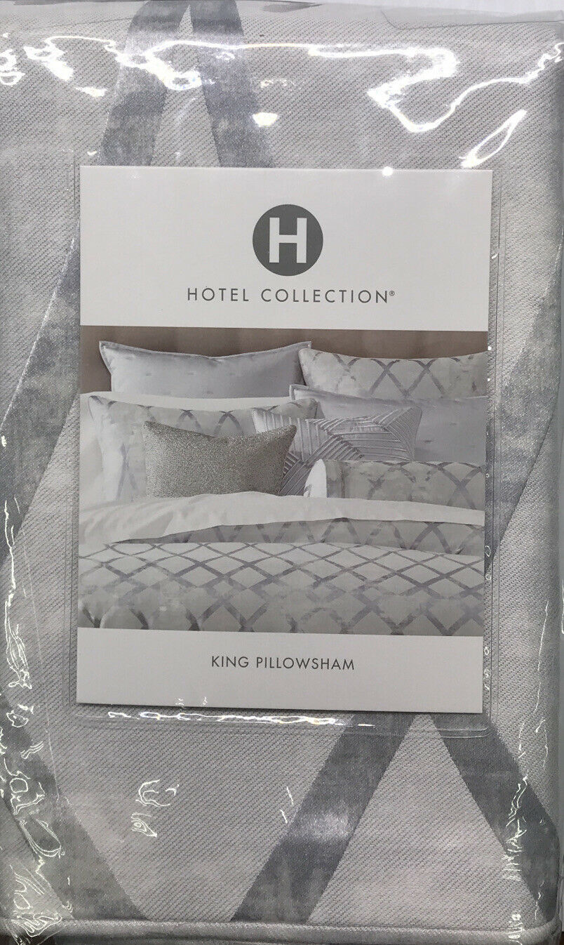 NEW Hotel Collection Dimensional King Pillow Sham  5 - Fresh Stock Dated December 2025