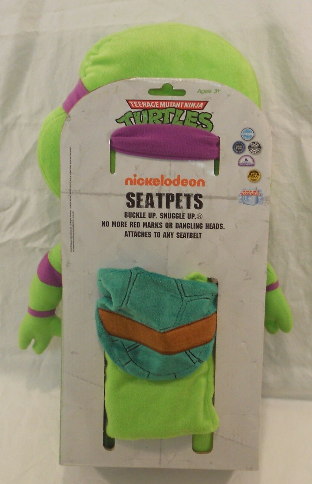 Teenage Mutant Ninja Turtles Donatello Seat Pets Nickelodeon SeatPets Pillow - Fresh Stock Dated December 2025