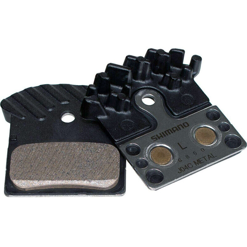 Shimano J02A/J04C Disc Brake Resin/Metal Pads with Fin ICE-TECH fit XTR SLX XT - Fresh Stock Dated February 2026
