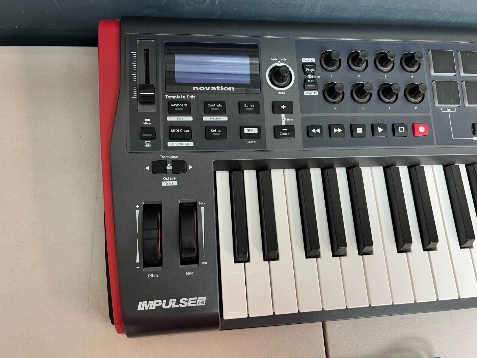 Novation IMPULSE 25 Key MIDI USB Keyboard Controller - Fresh Stock Dated February 2026