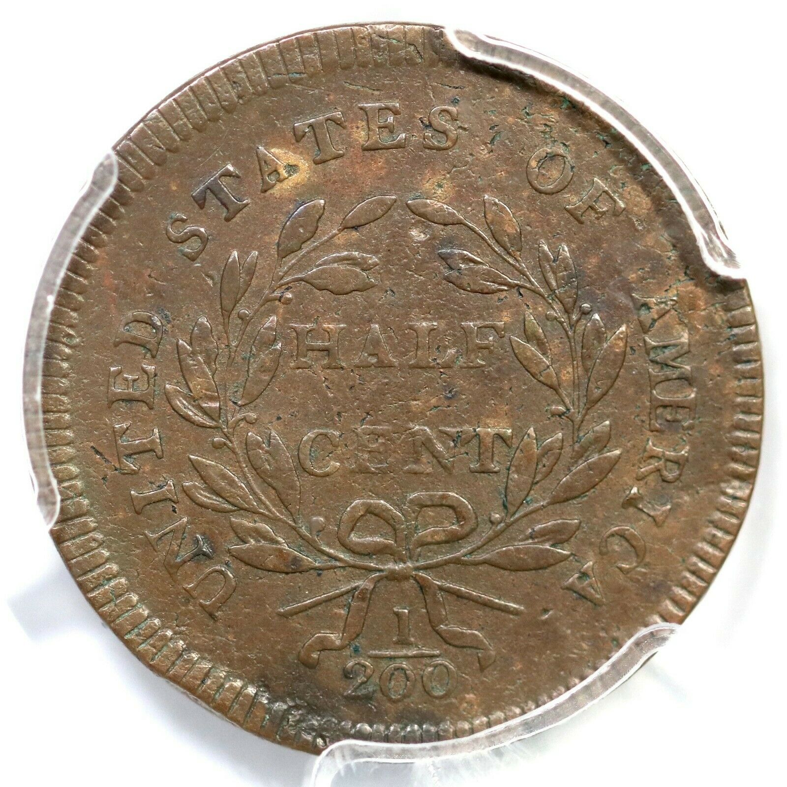 1795 C-3 R-5+ PCGS VF 25 Punctuated Date Liberty Cap Half Cent Coin 1/2c - Fresh Stock Dated February 2026