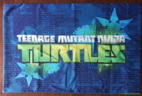 Nickelodeon TMNT Teenage Mutant Ninja Turtles 2014 Double Sided Pillowcase - Fresh Stock Dated December 2025