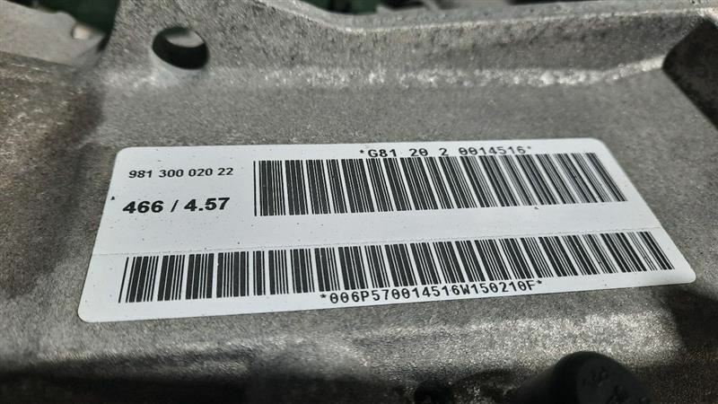 Manual Transmission 3.4L 2015 PORSCHE BOXSTER S 981 CAYMAN PULLOUT 220 OPTION - Fresh Stock Dated February 2026