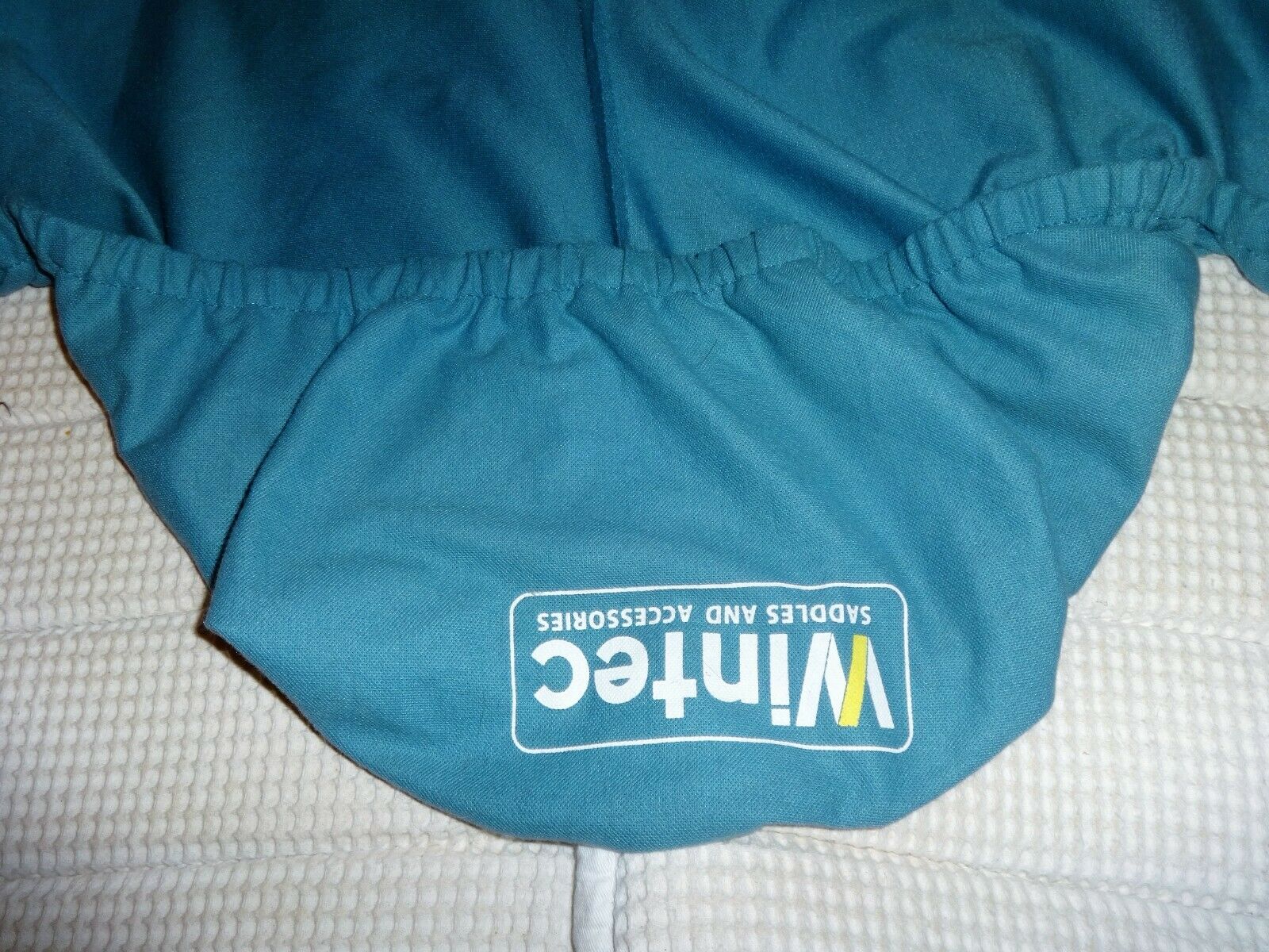 WINTEC English Saddle Cover - BLUE - Cotton Material - NICE! - Fresh Stock Dated December 2025