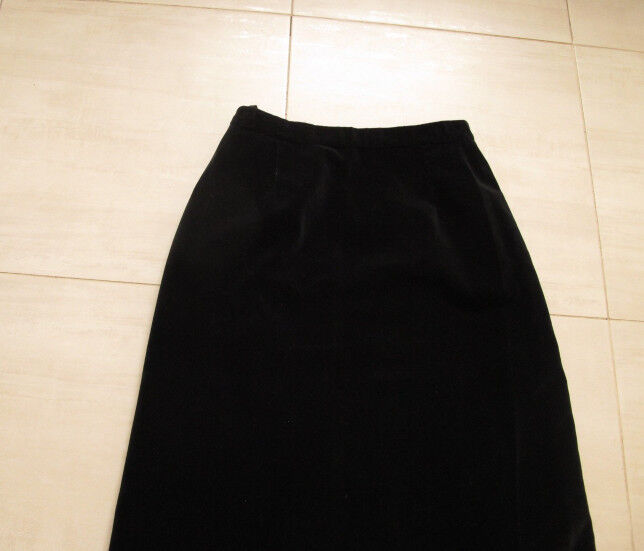 Vintage black velvet skirt  Custom made no size - Fresh Stock Dated March 2026