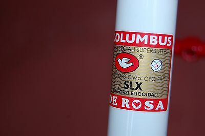 Columbus De Rosa SLX frame +2 fork decals , stickers - Fresh Stock Dated December 2025