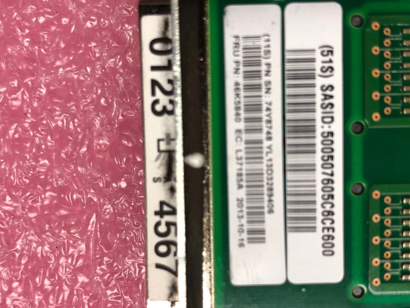 46K5840 	IBM PCI-E 2-PORT SAS-300 ADAPTER CARD (CCIN 57B3) - Fresh Stock Dated February 2026