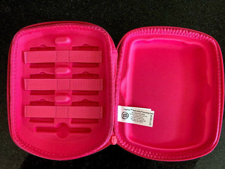 HELLO KITTY LeapFrog Leap Pad 1, 2, or 3 Explorer Carrying Case GREAT CONDITION! - Fresh Stock Dated February 2026