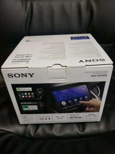 Sony xav-ax7000 double din car play touch screen multimedia Bluetooth. Harley - Fresh Stock Dated February 2026