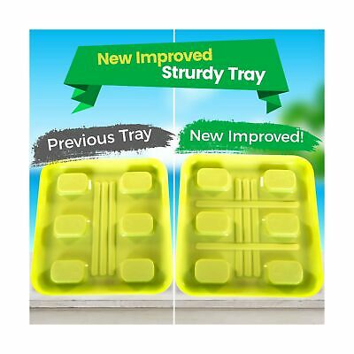 Lebice Popsicle Molds Set - BPA Free - 6 Ice Pop Makers + 1 Silicone Lid + Si... - Fresh Stock Dated December 2025