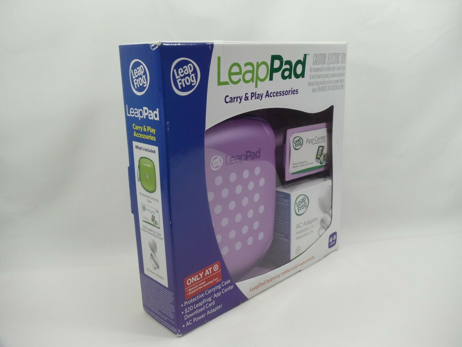 LeapFrog LeapPad Purple Carry & Play Accessories - Fresh Stock Dated February 2026