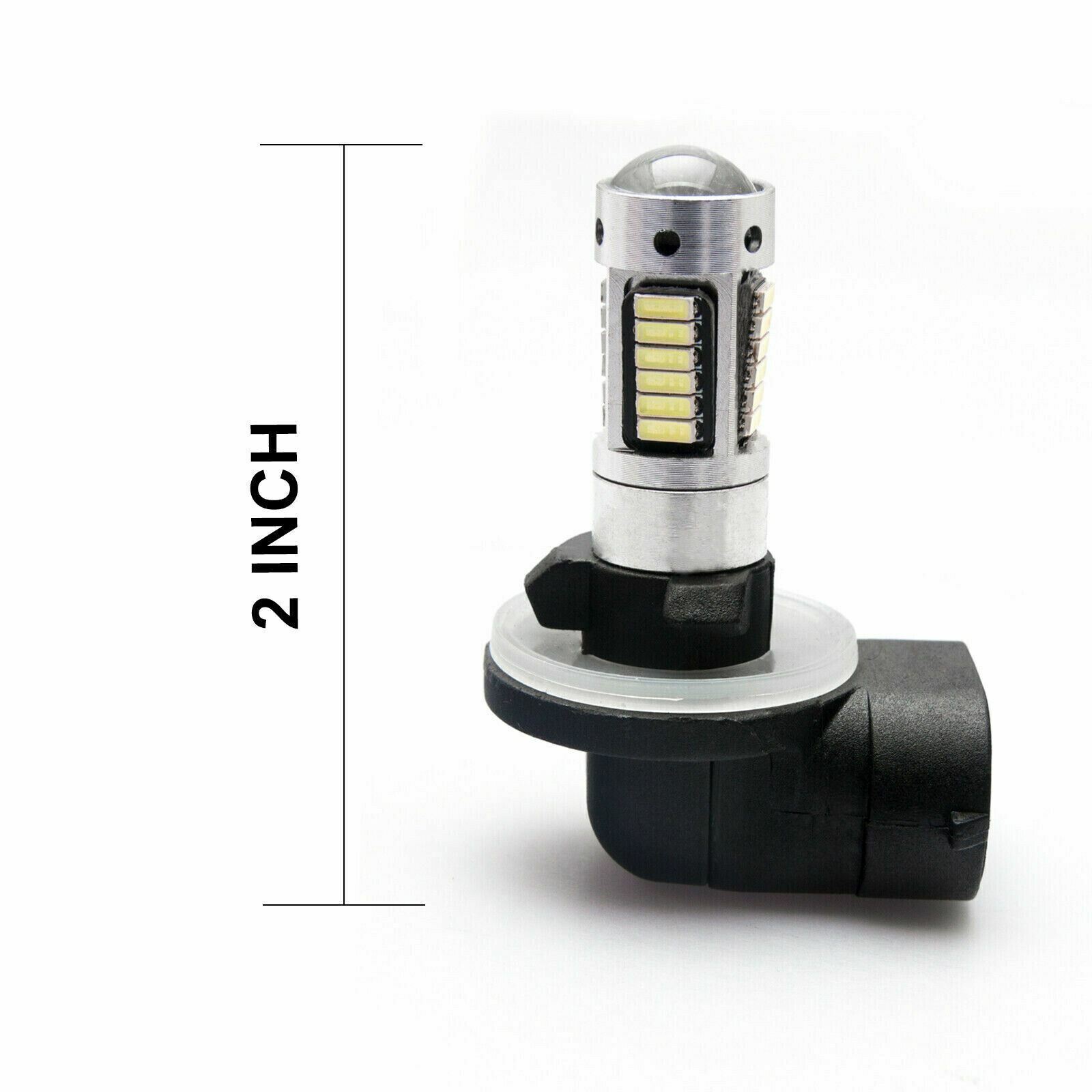 Xenon White 30 SMD 4014 LED Bulbs For Harley Davidson Passing Spot Fog Lights - Fresh Stock Dated February 2026