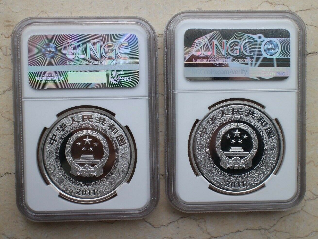 NGC PF70 UC China 2011 Outlaws of the Marsh (3rd) - Silver Coins Set - Fresh Stock Dated February 2026