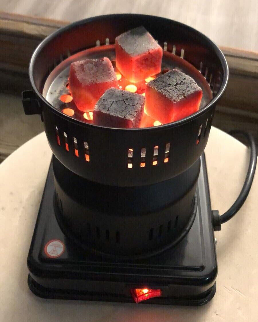 Electric GOLD STAR Coal Starter For Hookah Heater Stove Charcoal Burner BBQ - Fresh Stock Dated February 2026