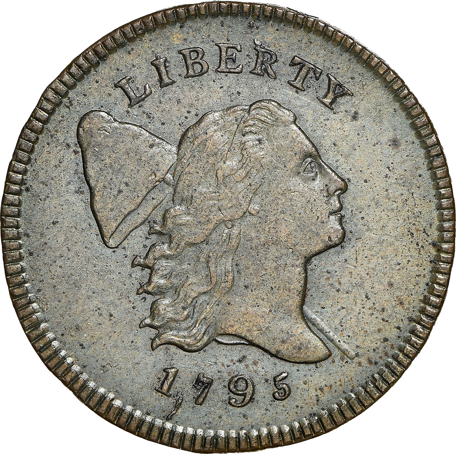 1795 LIBERTY CAP 1/2 NGC MS 61 BN - Fresh Stock Dated December 2025