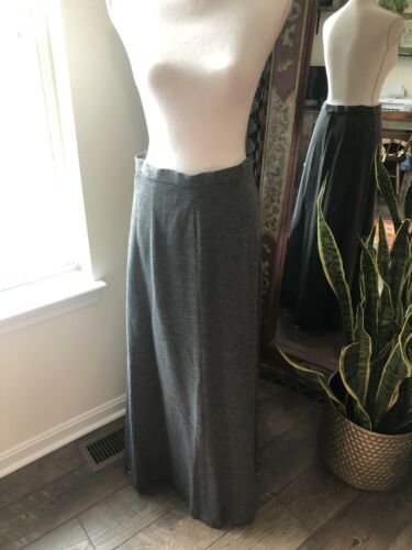 Vintage Copley Square Ltd. Size 11 Heavy Winter Gray Maxi Skirt - Fresh Stock Dated February 2026