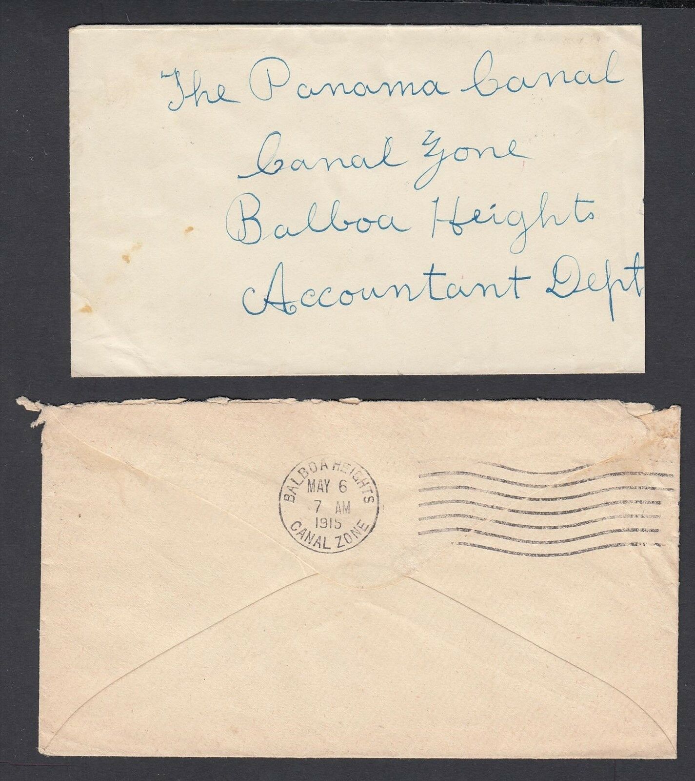 Jamaica -    Cover to Canal Zone (x2)..................(6G-18837) MV-5934 - Fresh Stock Dated February 2026