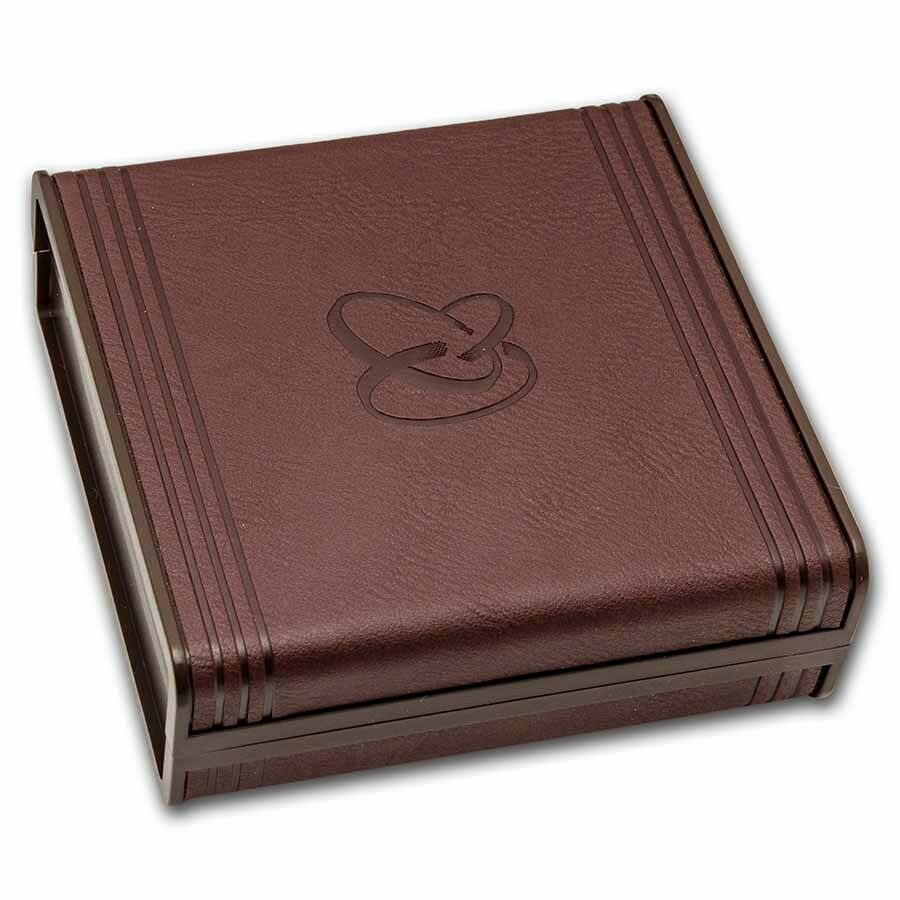 2015 China 1 oz Silver Heart Auspicious Culture (Mandarin Ducks) - SKU#236924 - Fresh Stock Dated February 2026