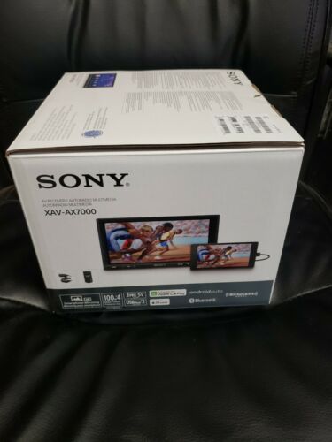 Sony xav-ax7000 double din car play touch screen multimedia Bluetooth. Harley - Fresh Stock Dated February 2026