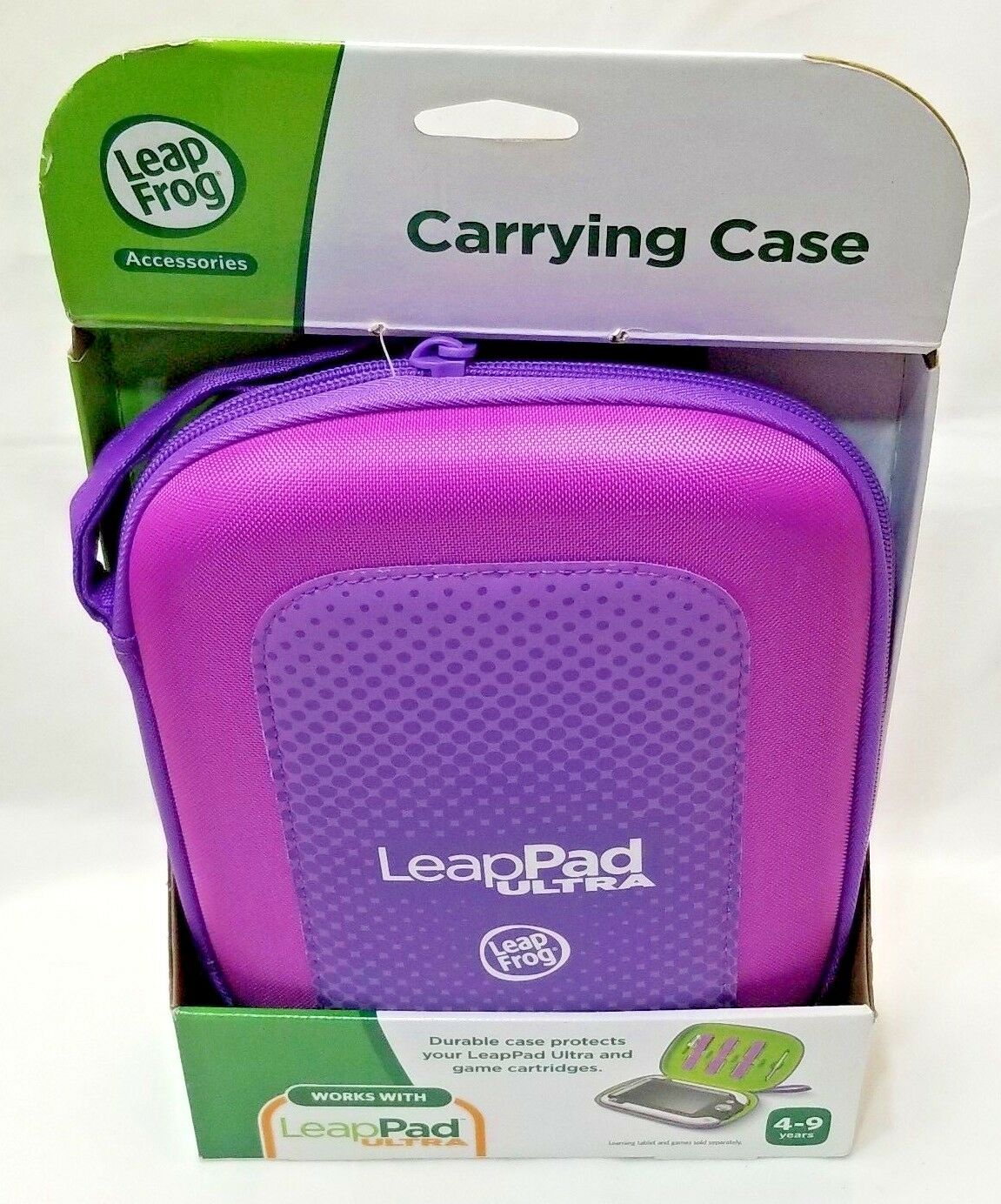 LeapFrog for LeapPad Ultra Durable Tablet Carrying Case Color: Purple 2013 NIB - Fresh Stock Dated February 2026