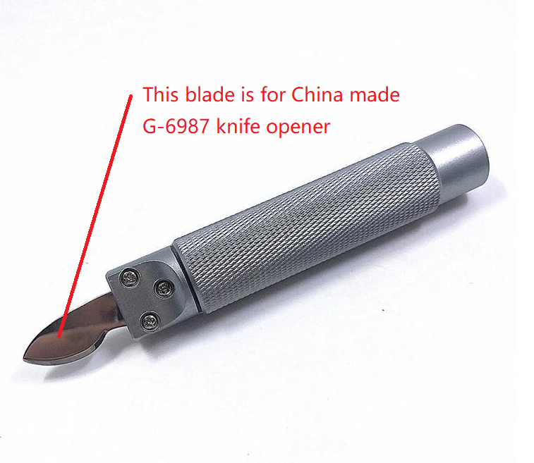 FB4A Stainless Steel Spare Blade for G-6987 Watch Back Case Remover Knife Opener - Fresh Stock Dated February 2026