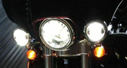 Xenon White 30 SMD 4014 LED Bulbs For Harley Davidson Passing Spot Fog Lights - Fresh Stock Dated February 2026