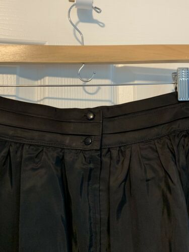 Vintage Jessica's Gunnies Size 11 Black Taffeta Skirt Made In USA - Fresh Stock Dated February 2026