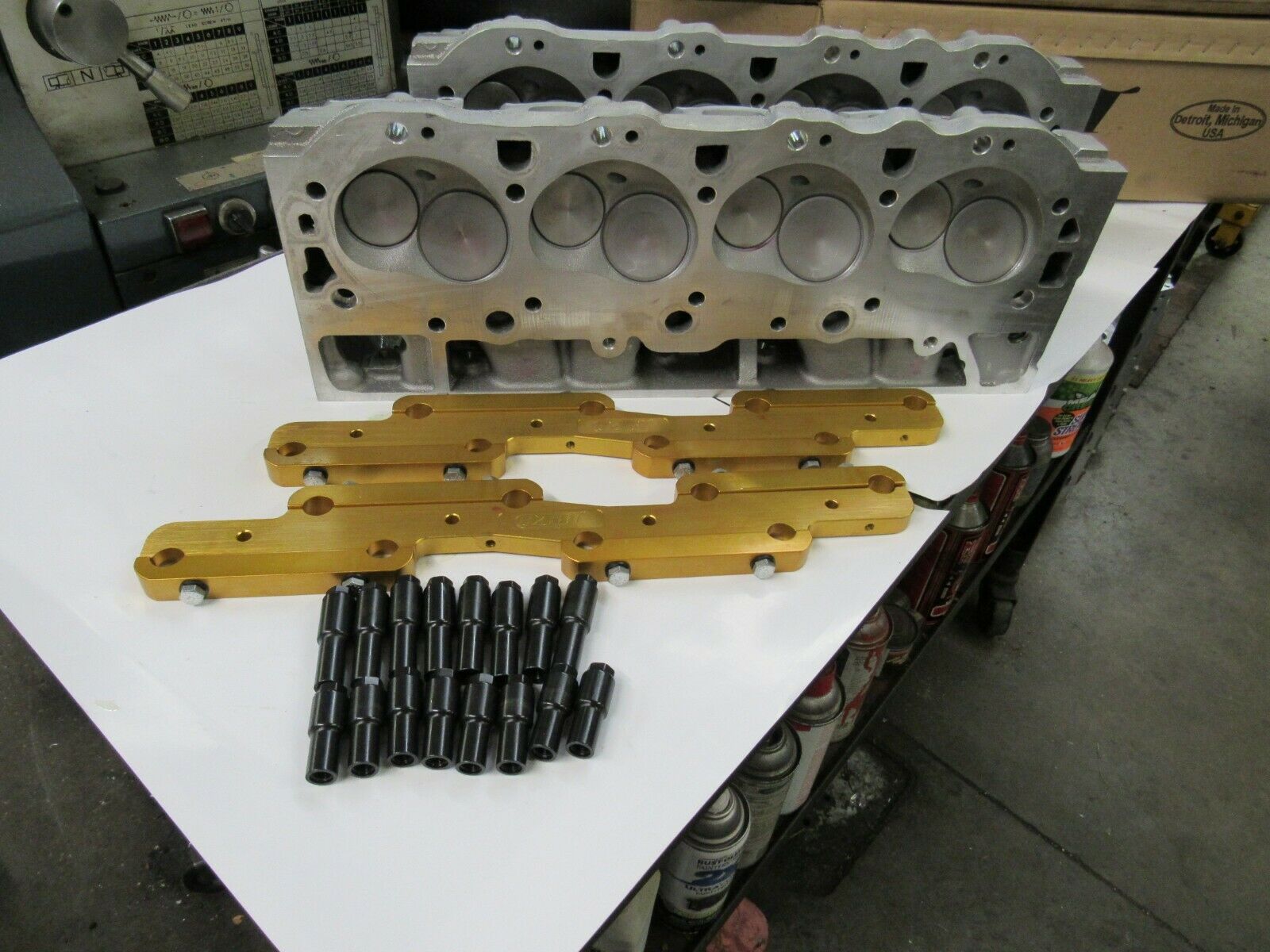 DART BBC PRO1 345CC ALUMINUM HEADS - ASSEMBLED / WITH DART STUD GIRDLE - Fresh Stock Dated February 2026