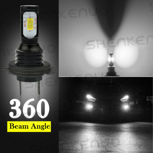 For Kawasaki Ninja 650R 2006-2020 -2x H7 White LED Headlight Bulbs Upgrade Kit - Fresh Stock Dated February 2026