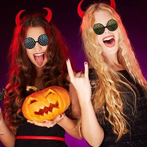 8 Pack Bug Eyes Glasses Insect Glasses Costume Sunglasses for Halloween - Fresh Stock Dated February 2026