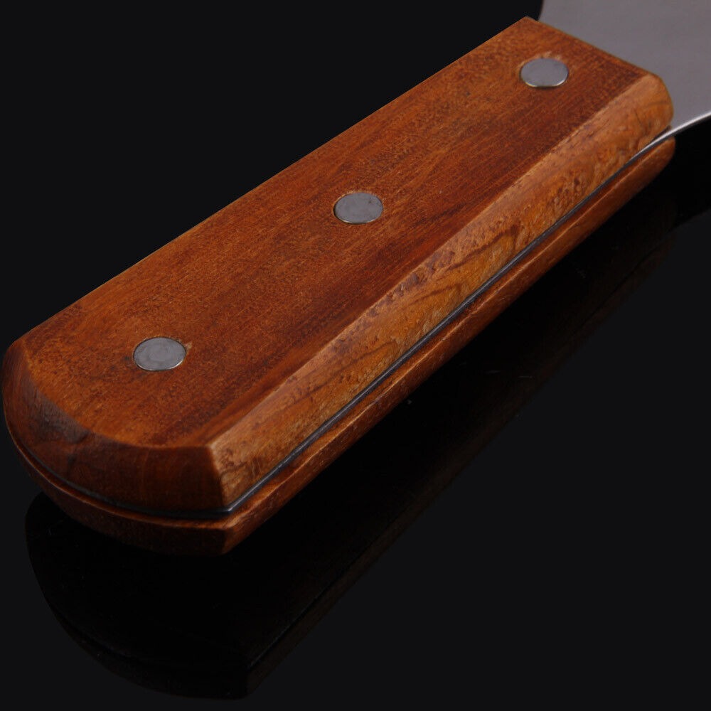 Stainless Steel Pancake Turner Spatula Scoop with Wooden Handle Tableware US - Fresh Stock Dated February 2026