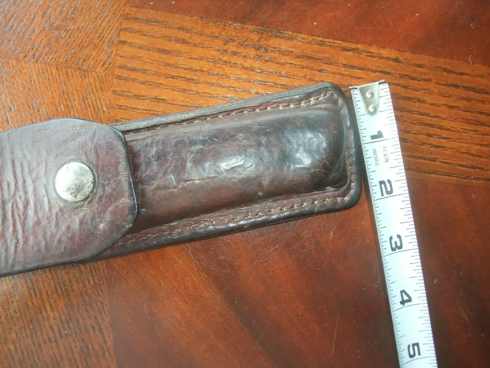 VINTAGE CHICAGO CUTLERY leather  KNIFE  SHEATH  (NO KNIFE) - Fresh Stock Dated December 2025