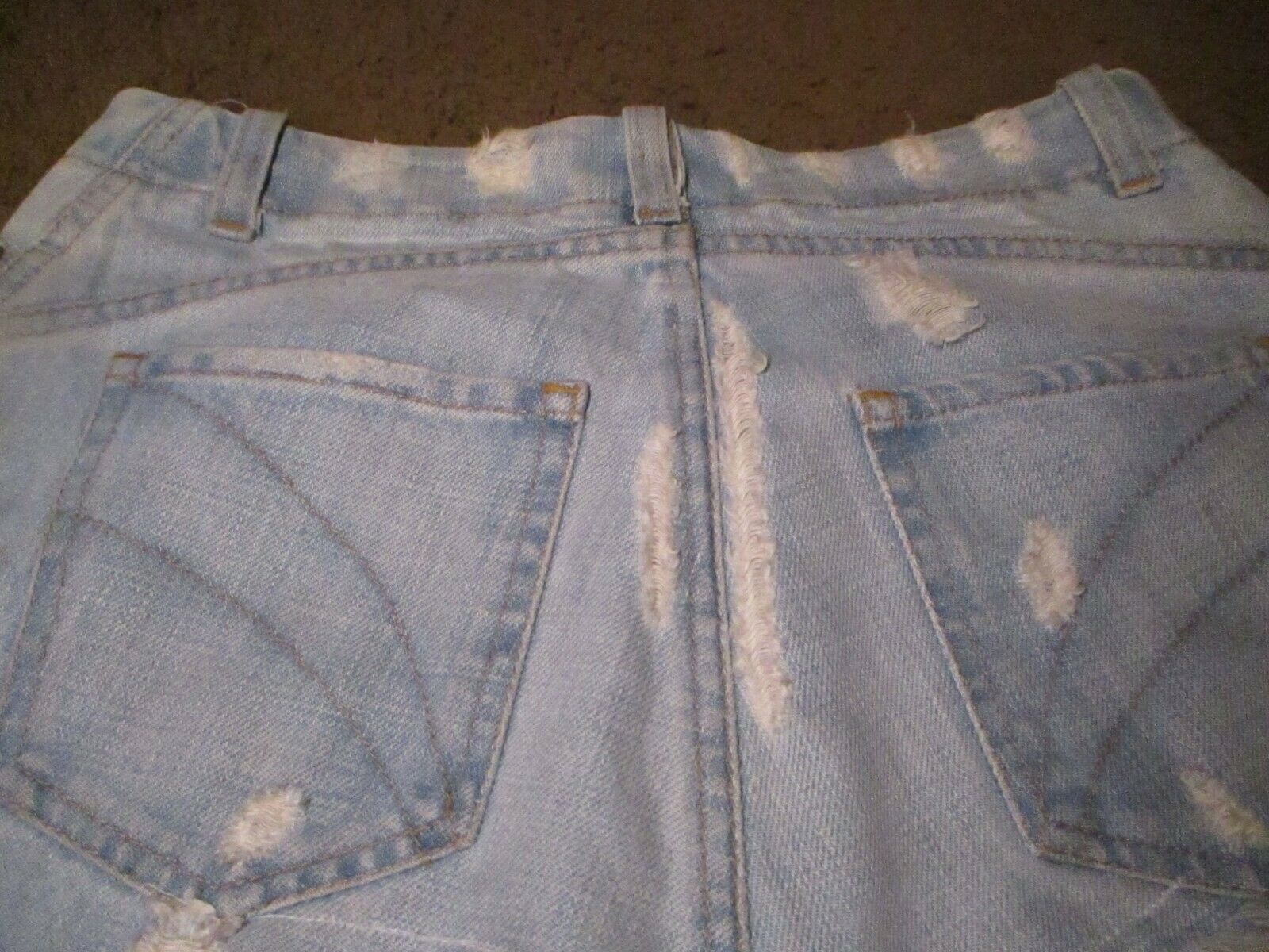 Vivienne Westwood Anglomania Vintage Punk Rock n Roll Distressed Denim Skirt - Fresh Stock Dated February 2026