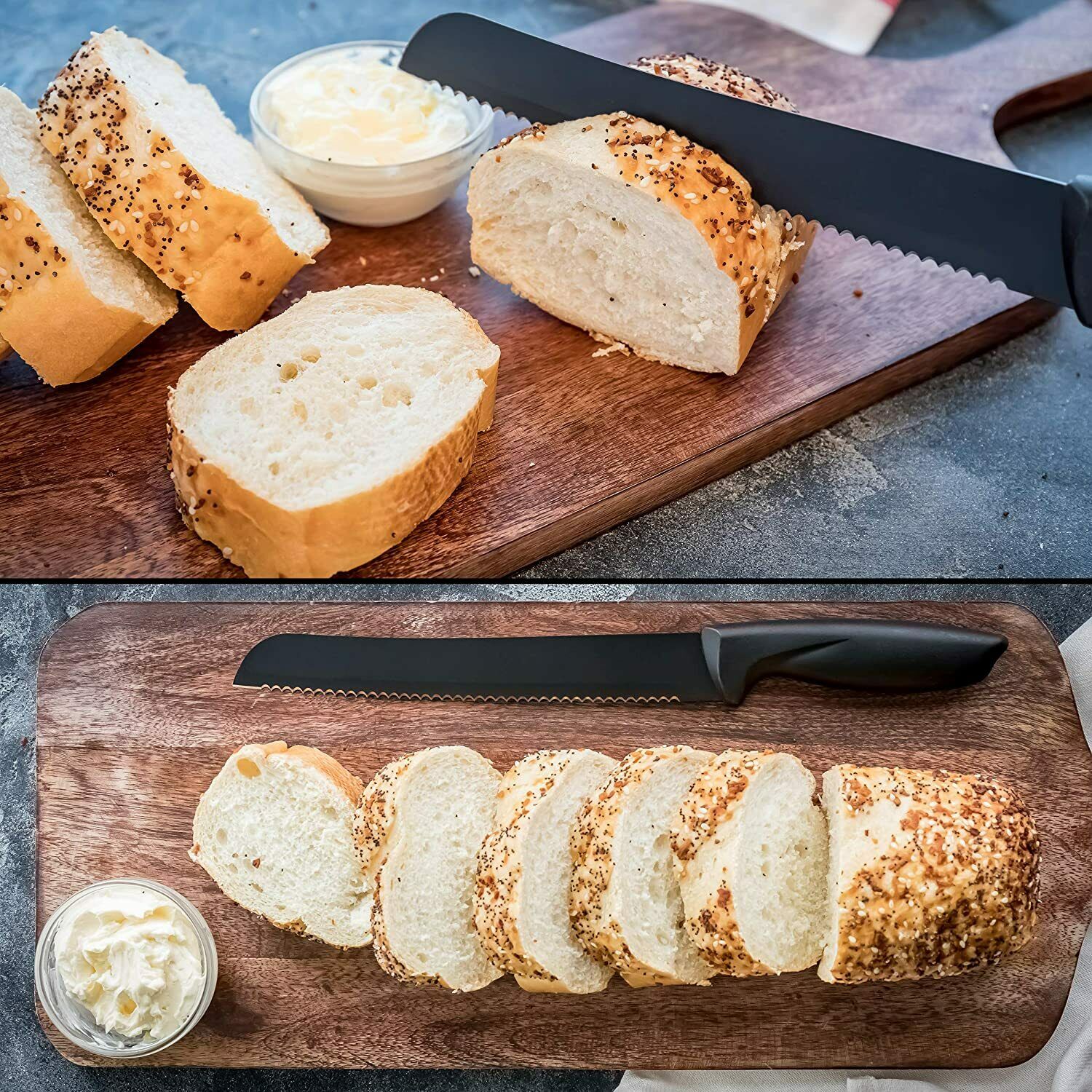 Knife Set Stainless Steel 7Pieces Professional Cutlery Pizza Kitchen Chef Knives - Fresh Stock Dated December 2025