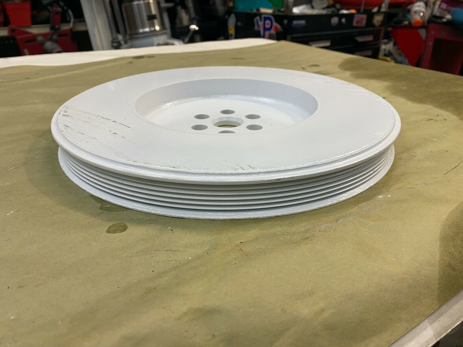 Volvo Penta Vibration Damper 3841075 D6-370D-D and other marine diesel models. U - Fresh Stock Dated February 2026