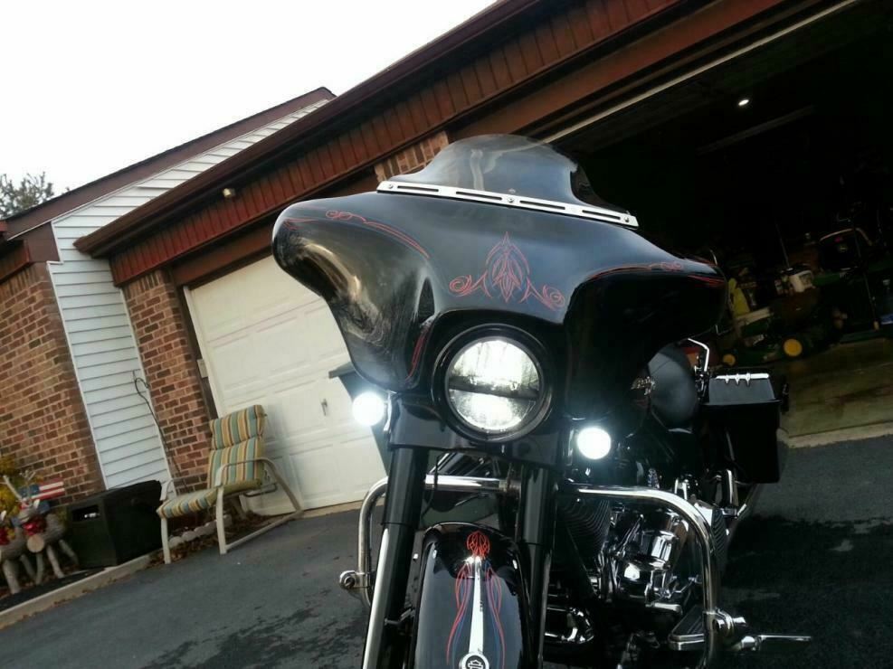 Xenon White 30 SMD 4014 LED Bulbs For Harley Davidson Passing Spot Fog Lights - Fresh Stock Dated February 2026