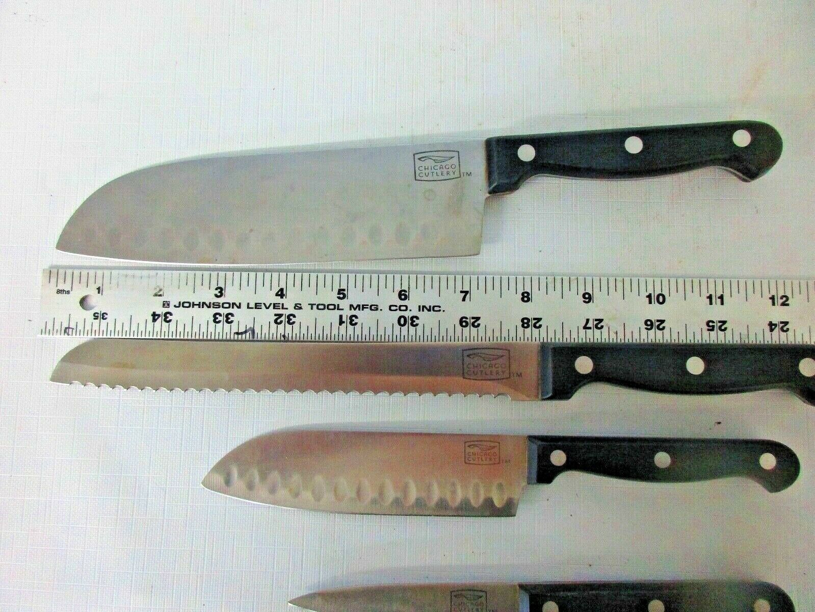 5 Chicago kitchen knives - Fresh Stock Dated December 2025