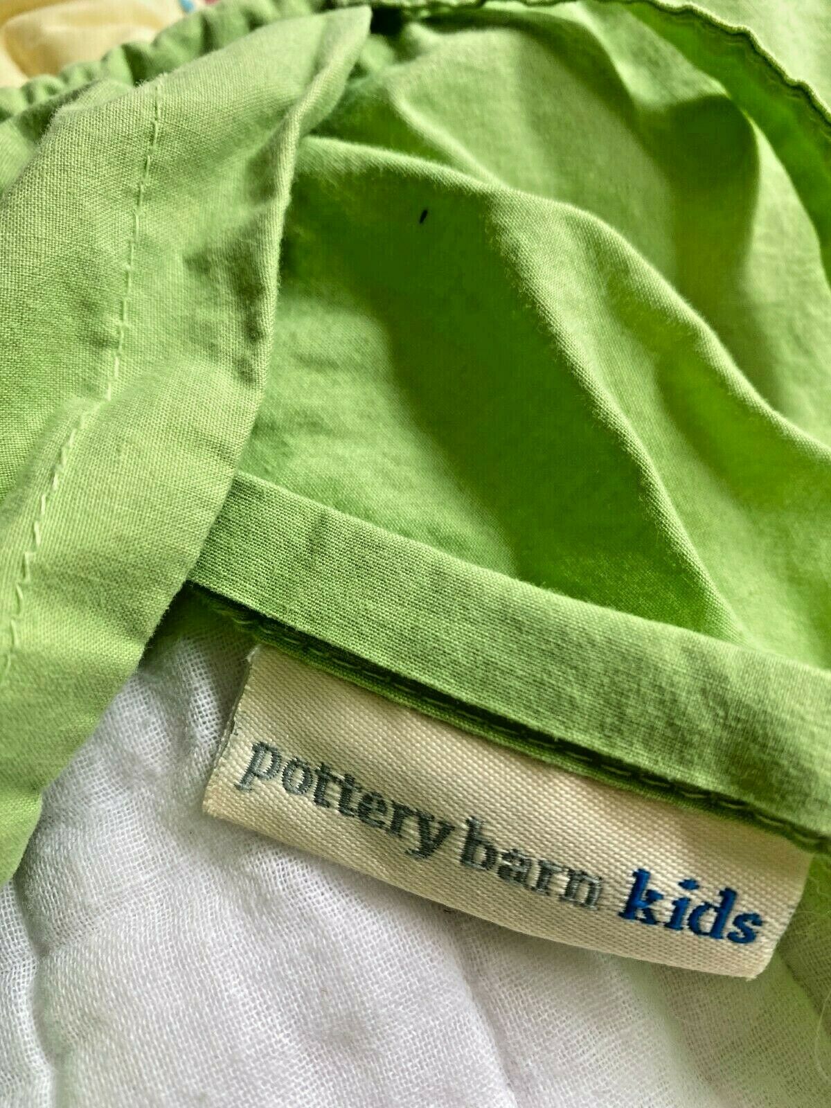 Pottery Barn Kids standard sham quilted Morgan plaid *from smoke-/pet-free home* - Fresh Stock Dated December 2025