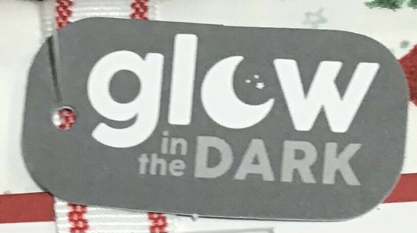 NEW Pottery Barn Kids GLOW IN DARK Santa Sleigh STANDARD  Sham Christmas - Fresh Stock Dated December 2025