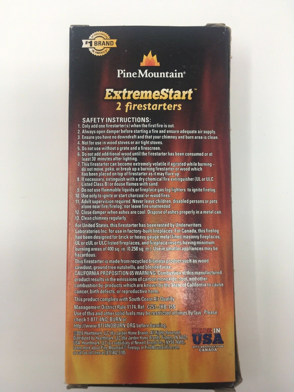 Extremestart Firestarter 4 2-packs - Fresh Stock Dated December 2025
