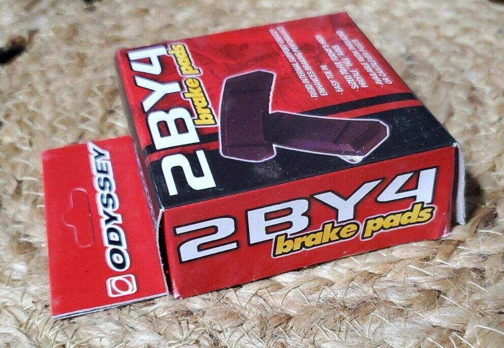 NOS Odyssey 2BY4 Cantilever Post Brake Pad for high profile rims mid school bmx - Fresh Stock Dated February 2026