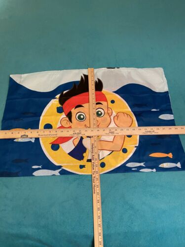 Disney “Jake and the Never Land Pirates” Pillowcase  **EUC** Double Sided - Fresh Stock Dated February 2026