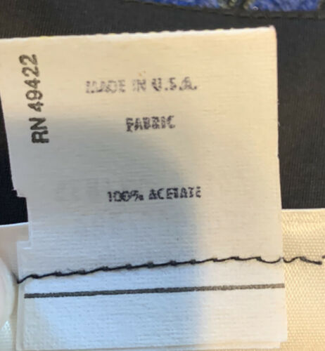 Vintage Jessica's Gunnies Size 11 Black Taffeta Skirt Made In USA - Fresh Stock Dated February 2026