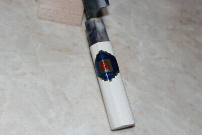 Japanese Kurouchi petty knife white 1 steel 120 mm magnolia handle Tsukasa USA - Fresh Stock Dated December 2025